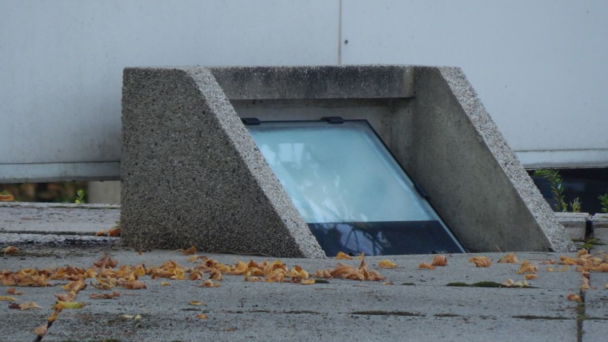 Bassin temporaire de jardin de pluie en milieu urbain