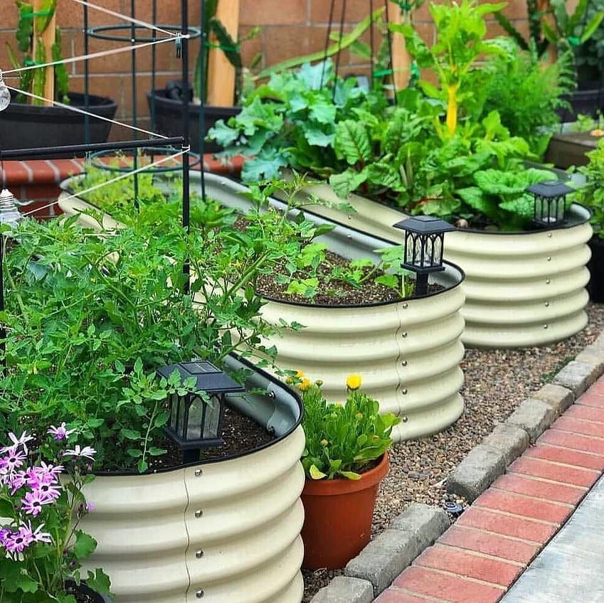 raised garden bed wooden