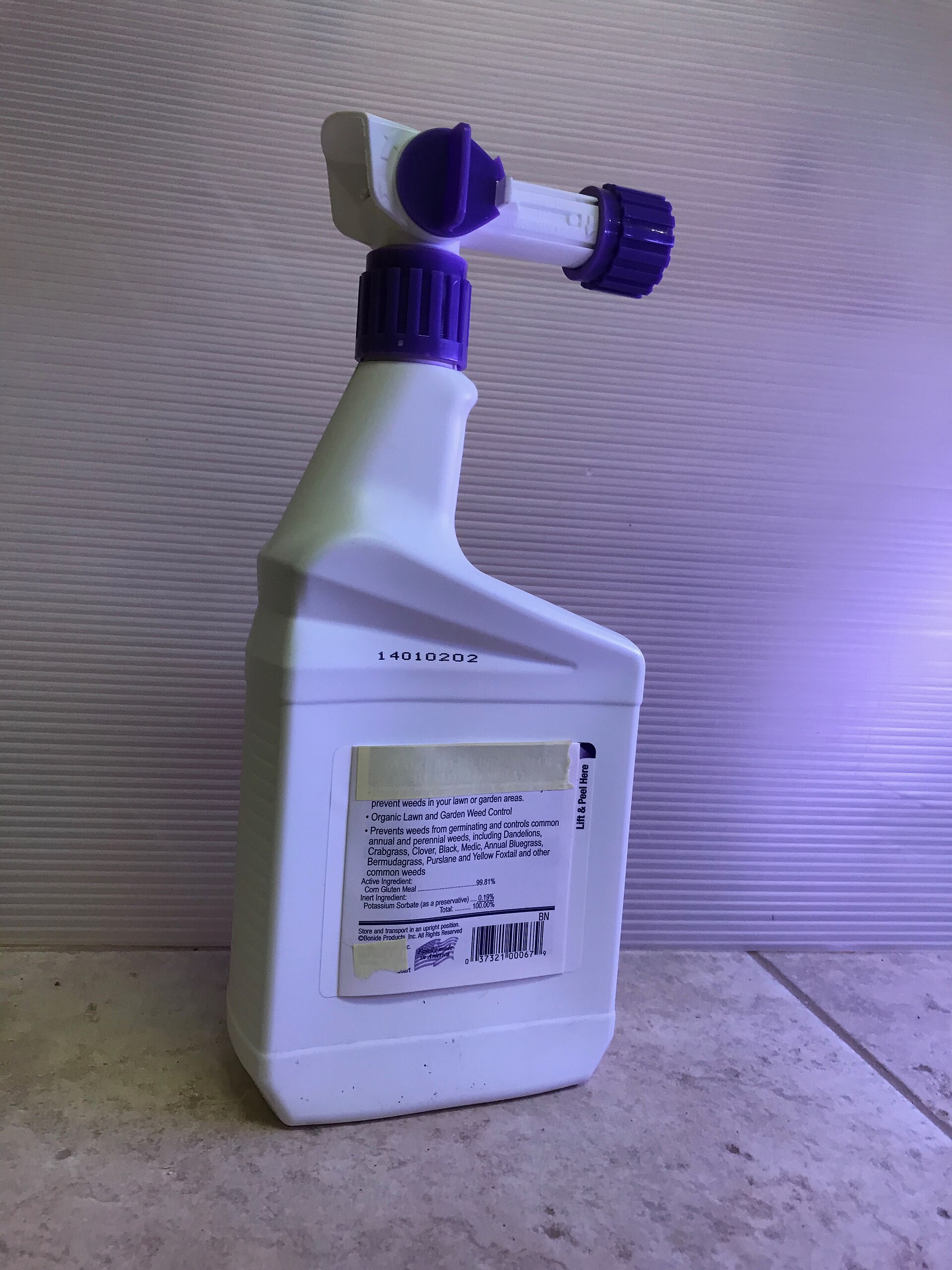 garden spray bottle